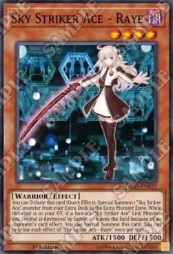 Sky Striker Ace - Raye - Dark Saviors (Super Rare) [DASA-029]