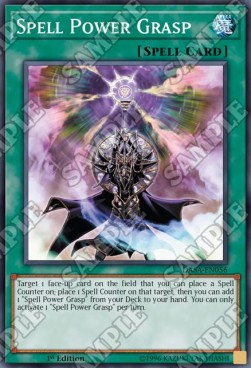 Spell Power Grasp - Dark Saviors (Super Rare) [DASA-056]