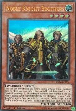 Noble Knight Brothers - Battles of Legend: Relentless Revenge (Ultra Rare) [BLRR-072]