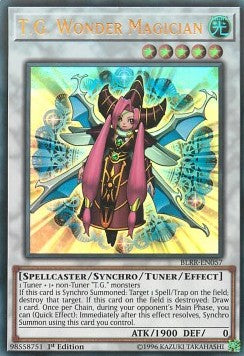T.G. Wonder Magician - Battles of Legend: Relentless Revenge (Ultra Rare) [BLRR-057]