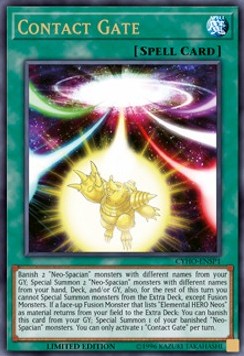 Contact Gate (V.2 - Ultra Rare) - Cybernetic Horizon (Ultra Rare) [CYHO-SP1]