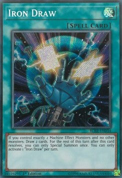 Iron Draw - Battles of Legend: Relentless Revenge (Secret Rare) [BLRR-034]