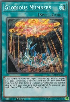 Glorious Numbers - Battles of Legend: Relentless Revenge (Secret Rare) [BLRR-035]
