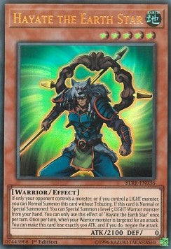 Hayate the Earth Star - Battles of Legend: Relentless Revenge (Ultra Rare) [BLRR-036]