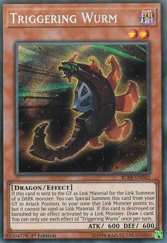 Triggering Wurm - Battles of Legend: Relentless Revenge (Secret Rare) [BLRR-042]