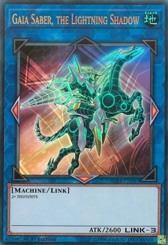 Gaia Saber, the Lightning Shadow - Battles of Legend: Relentless Revenge (Ultra Rare) [BLRR-087]