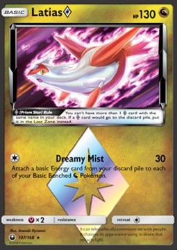 Latias ◇ - Celestial Storm (Holo Rare) [CES-107]