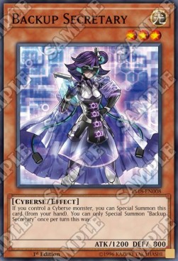 Backup Secretary - Starter Deck: Codebreaker (Common) [YS18-008]