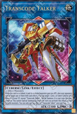 Transcode Talker - Starter Deck: Codebreaker (Ultra Rare) [YS18-041]