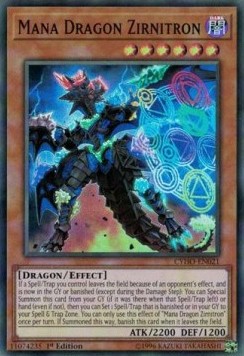 Mana Dragon Zirnitron - Cybernetic Horizon (Super Rare) [CYHO-021]