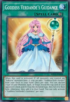 Goddess Verdande's Guidance - Shadows in Valhalla (Super Rare) [SHVA-009]