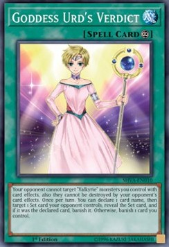 Goddess Urd's Verdict - Shadows in Valhalla (Super Rare) [SHVA-010]