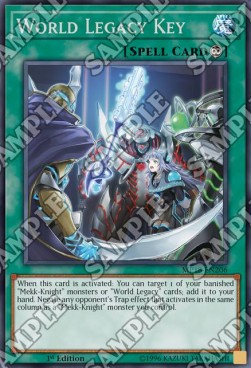 World Legacy Key - 2018 Mega-Tin Mega Pack (Rare) [MP18-206]