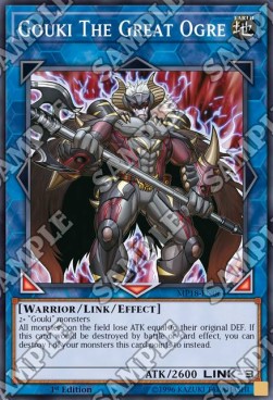 Gouki The Great Ogre - 2018 Mega-Tin Mega Pack (Super Rare) [MP18-064]