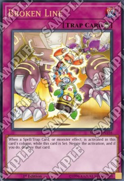 Broken Line - 2018 Mega-Tin Mega Pack (Ultra Rare) [MP18-156]