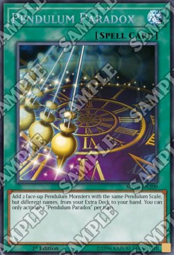 Pendulum Paradox - 2018 Mega-Tin Mega Pack (Secret Rare) [MP18-209]