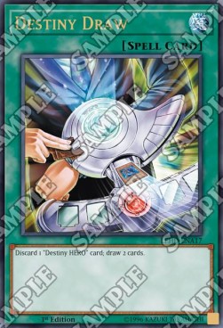 Destiny Draw (V.1 - Ultra Rare) - Legendary Hero Decks (Ultra Rare) [LEHD-A17]