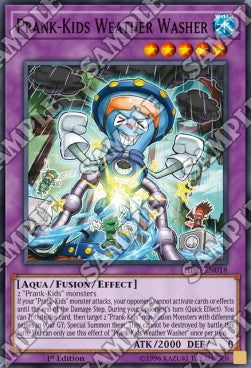 Prank-Kids Weather Washer - Hidden Summoners (Super Rare) [HISU-018]