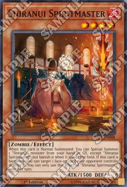Shiranui Spiritmaster - Hidden Summoners (Super Rare) [HISU-048]