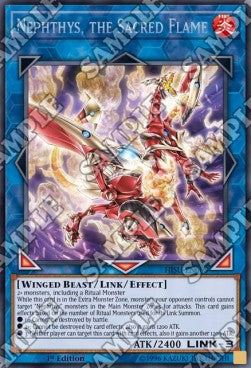 Nephthys, the Sacred Flame - Hidden Summoners (Secret Rare) [HISU-008]