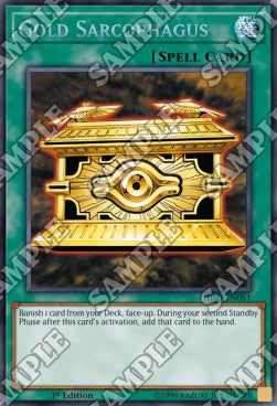 Gold Sarcophagus - Hidden Summoners (Secret Rare) [HISU-051]