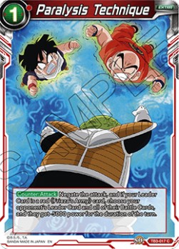 Paralysis Technique - Clash of Fates (Common) [TB3-017]