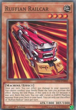 Ruffian Railcar - Legendary Duelists: Sisters of the Rose (Common) [LED4-042]