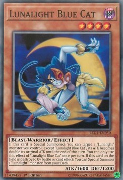 Lunalight Blue Cat - Legendary Duelists: Sisters of the Rose (Common) [LED4-050]