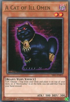 A Cat of Ill Omen - Speed Duel Starter Decks: Destiny Masters (Common) [SS01-B11]