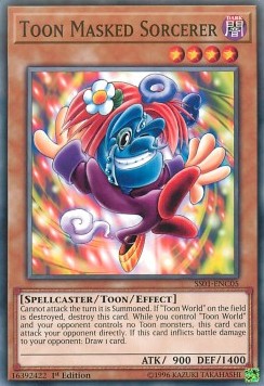 Toon Masked Sorcerer - Speed Duel Starter Decks: Destiny Masters (Common) [SS01-C05]