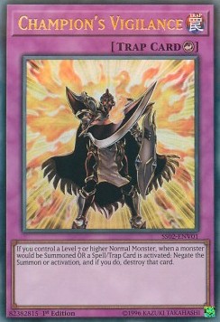 Champion's Vigilance - Speed Duel Starter Decks: Duelists of Tomorrow (Ultra Rare) [SS02-V01]