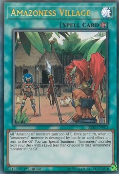 Amazoness Village - Speed Duel Starter Decks: Duelists of Tomorrow (Ultra Rare) [SS02-V03]