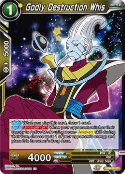 Godly Destruction Whis - Starter Deck: Rising Broly (Starter Rare) [SD8-09]