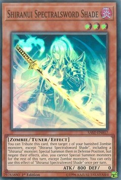 Shiranui Spectralsword Shade - Savage Strike (Super Rare) [SAST-017]