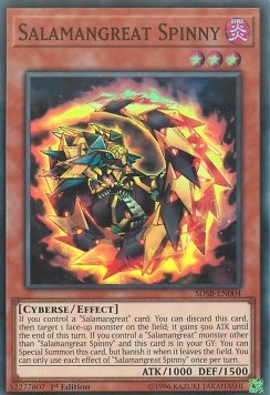 Salamangreat Spinny - Structure Deck: Soulburner (Super Rare) [SDSB-004]
