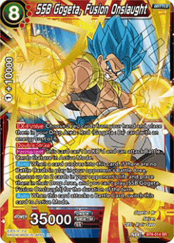 SSB Gogeta, Fusion Onslaught (V.1 - Super Rare)