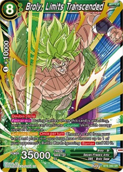 Broly, Limits Transcended (V.1 - Super Rare) - Destroyer Kings (Super Rare) [BT6-060]