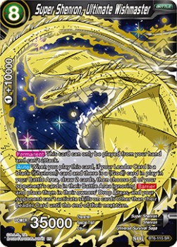 Super Shenron, Ultimate Wishmaster (V.1 - Super Rare) - Destroyer Kings (Super Rare) [BT6-115]