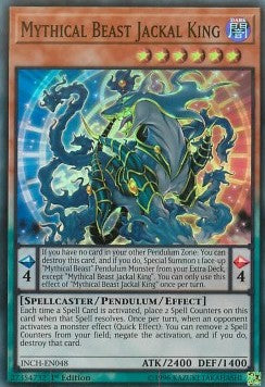 Mythical Beast Jackal King - The Infinity Chasers (Super Rare) [INCH-048]