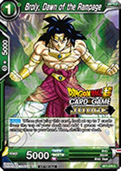 Broly, Dawn of the Rampage - Judge Promos (Promo) [JP-076]