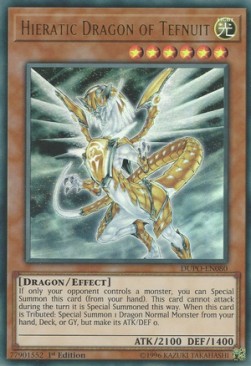 Hieratic Dragon of Tefnuit - Duel Power (Ultra Rare) [DUPO-080]