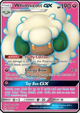 Whimsicott GX - Unbroken Bonds (Ultra Rare) [UNB-206]
