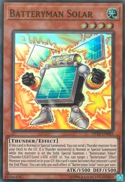 Batteryman Solar - OTS Tournament Pack 10 (Super Rare) [OP10-005]