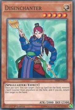 Disenchanter - Structure Deck: Order of the Spellcasters (Common) [SR08-013]
