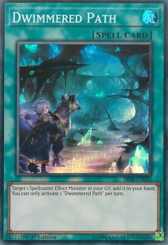 Dwimmered Path - Structure Deck: Order of the Spellcasters (Super Rare) [SR08-041]