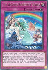 The Weather Rainbowed Canvas