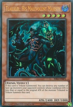 Tlakalel, His Malevolent Majesty - Rising Rampage (Ultra Rare) [RIRA-SP1]