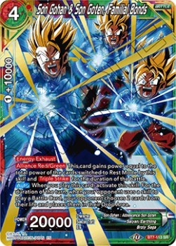 Son Gohan & Son Goten, Familial Bonds (V.1 - Super Rare) - Assault of the Saiyans (Super Rare) [BT7-113]