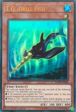 T.G. Drill Fish - Battles of Legend: Hero's Revenge (Ultra Rare) [BLHR-024]