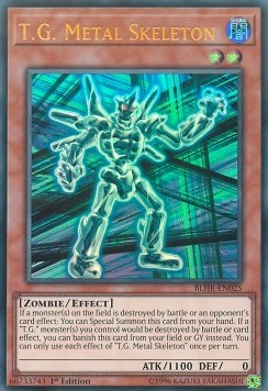 T.G. Metal Skeleton - Battles of Legend: Hero's Revenge (Ultra Rare) [BLHR-025]